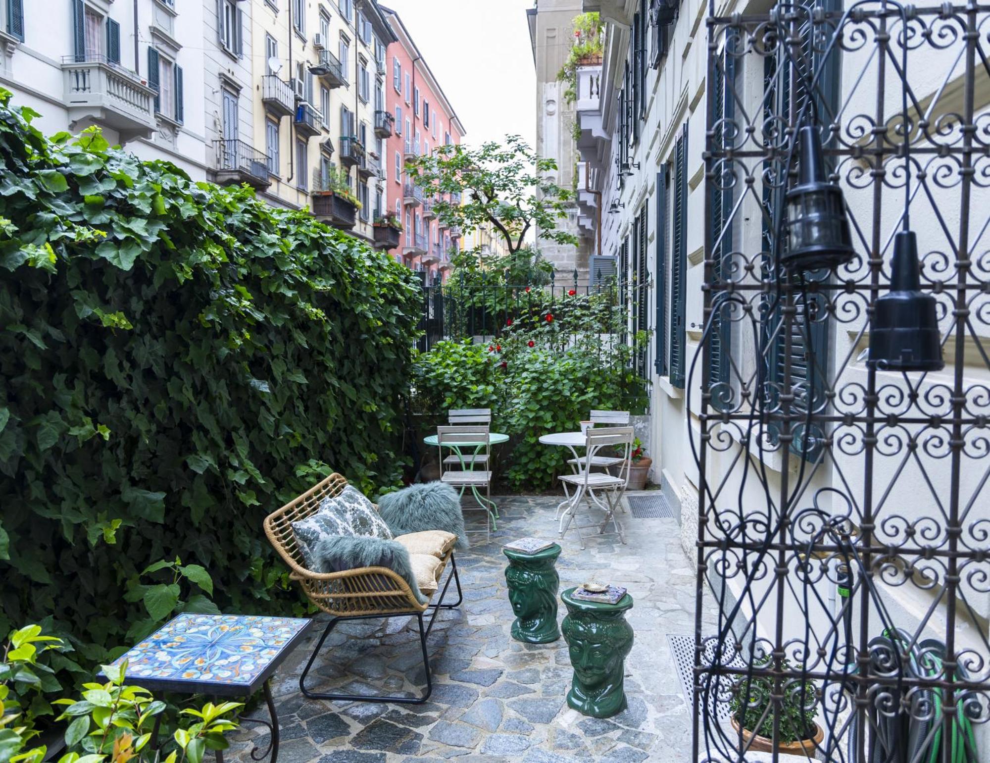 Appartement Luxury Bohemian With Private Garden In Milan